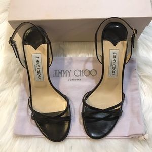 Jimmy Choo Sandals- Dark Brown